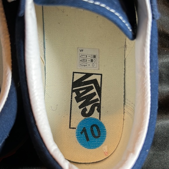 Vans Shoes - Red, Navy, Tan - Picture 3 of 5